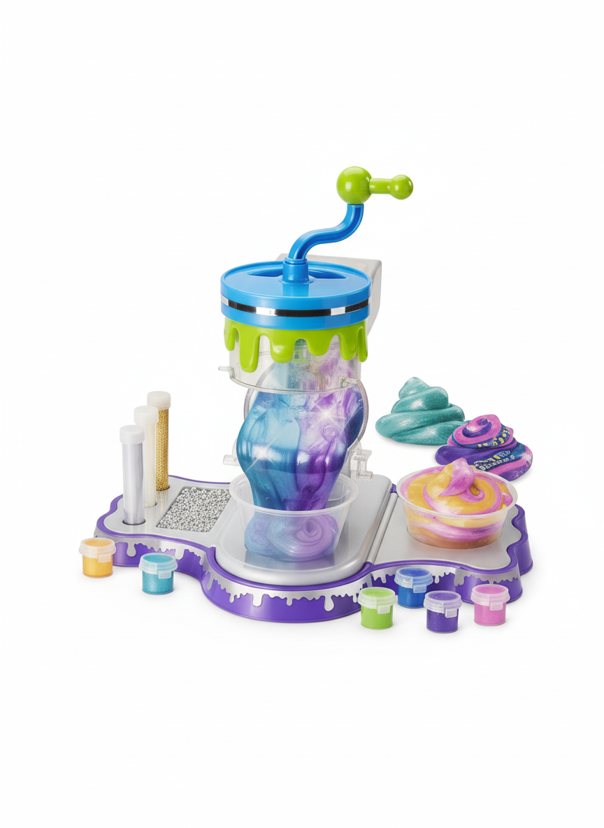 Crazy Slimy Mix And Make Metallic Creations