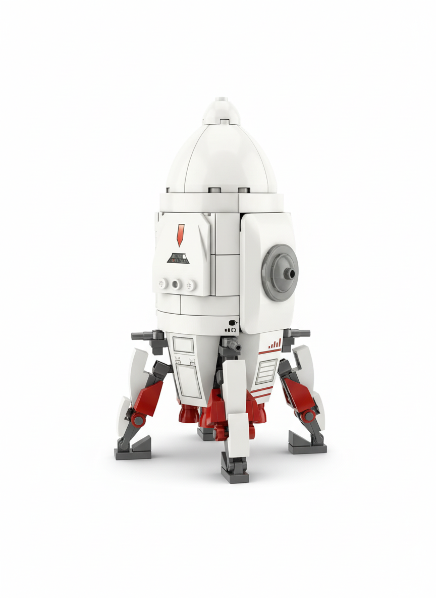 Space-Saturn Landing Module 320pcs Lego