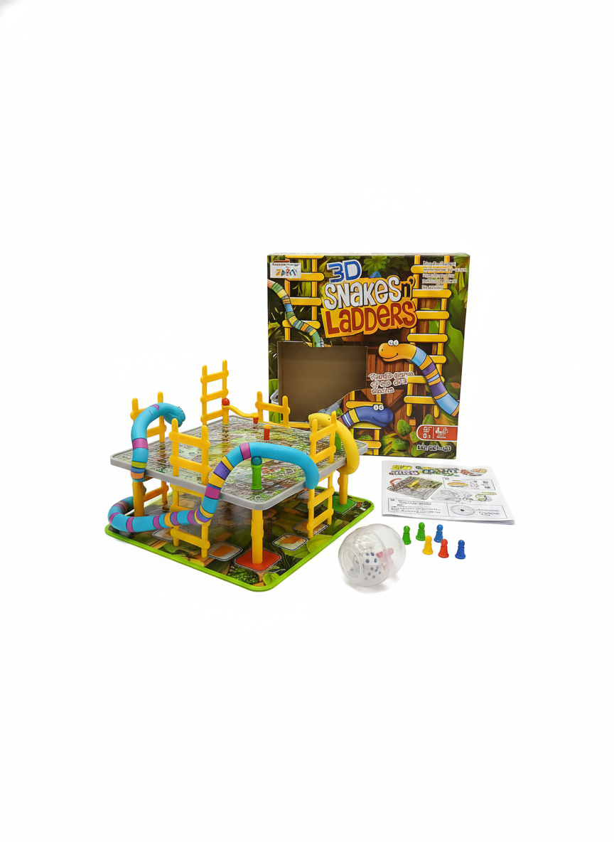 3D Snakes 'n' Ladders