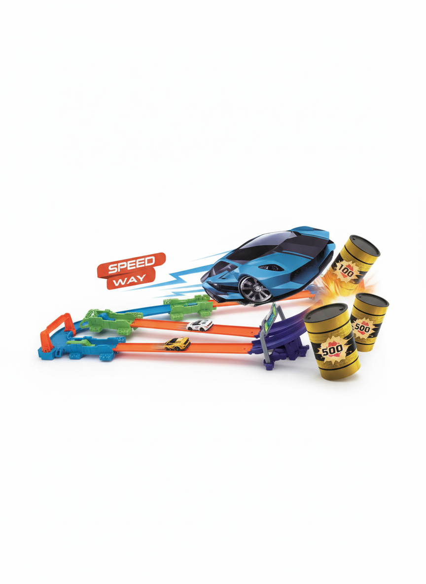 Track Racing Set 100*33cm