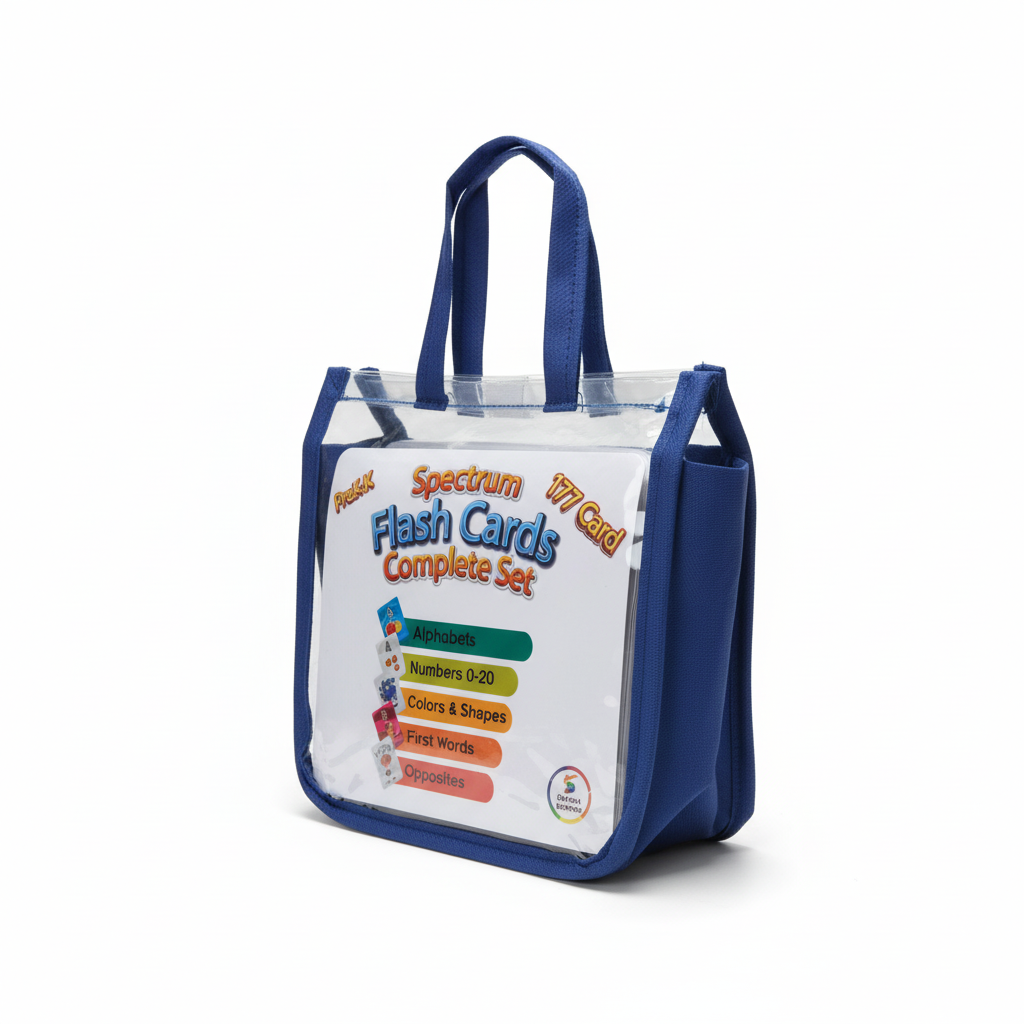 Spectrum PreK Flash Cards Complete Set - 177 Cards