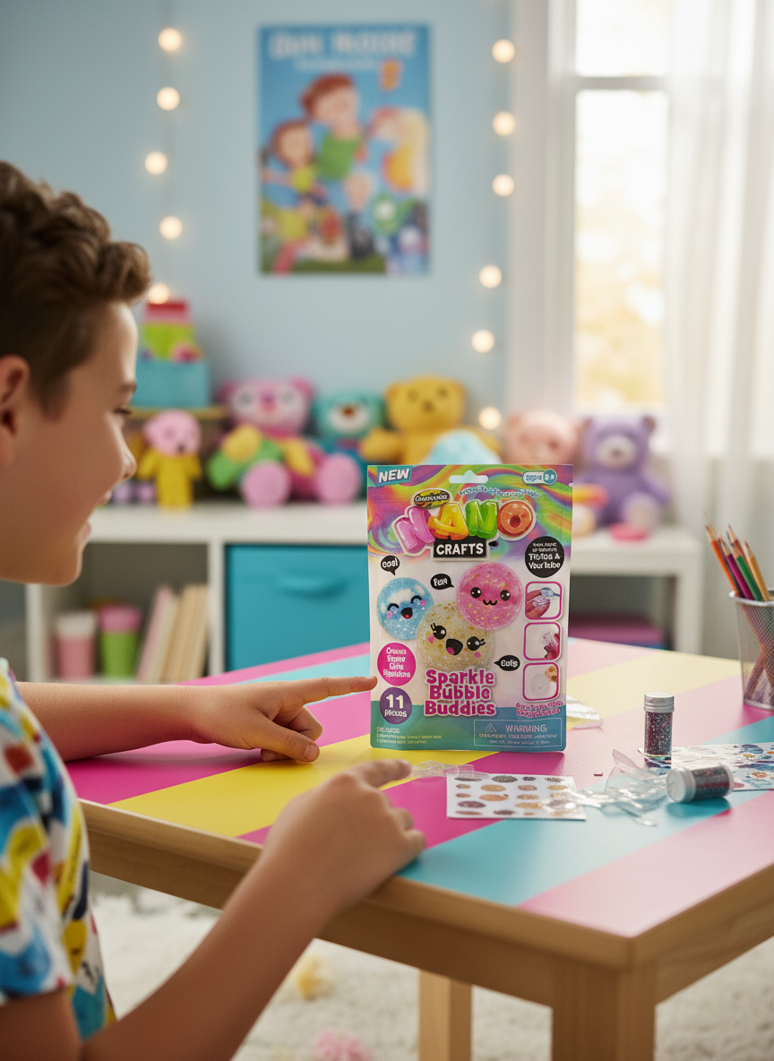 Nano Crafts Sparkle Bubble Buddies 11 PCS