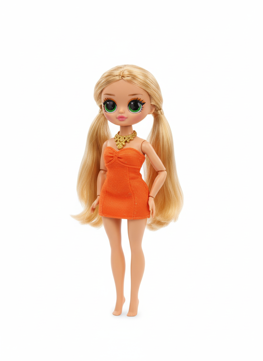 Girl Fashion Doll with 7 Surprises