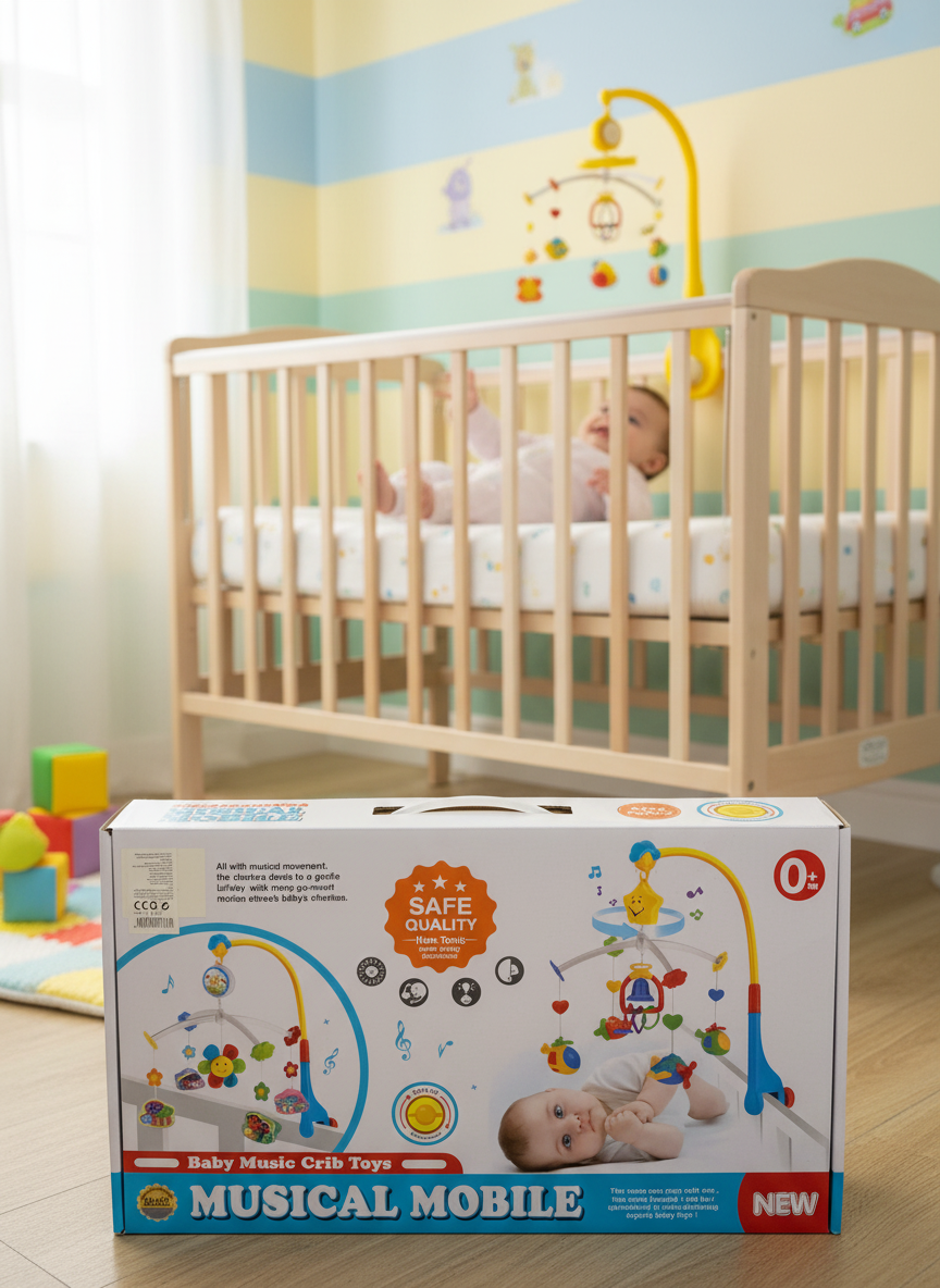 Musical Mobile Baby Music Crib Toys
