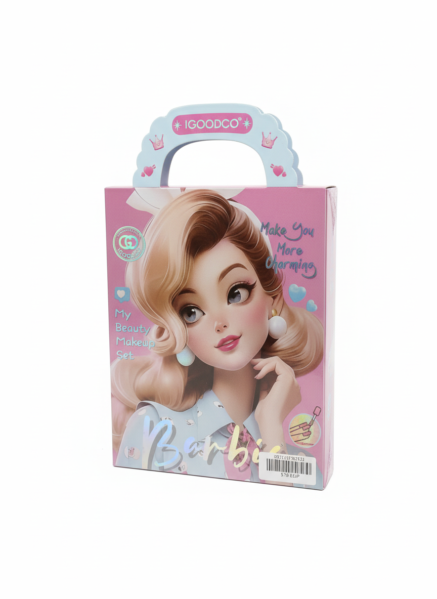 Make More Charming Barbie Bag My Beauty Make Up Set