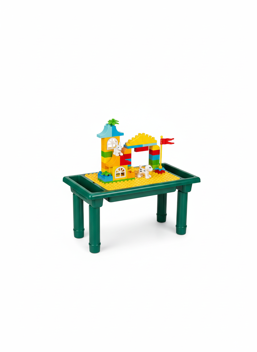 Happy 61Zoo Changeable Building Blocks Table