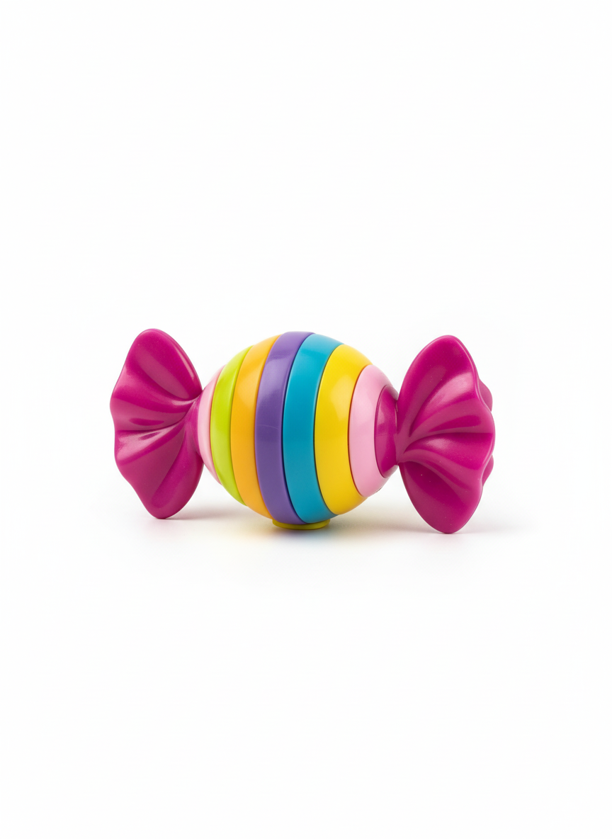 Candy Rocking Activity Rattle 3-36 Months