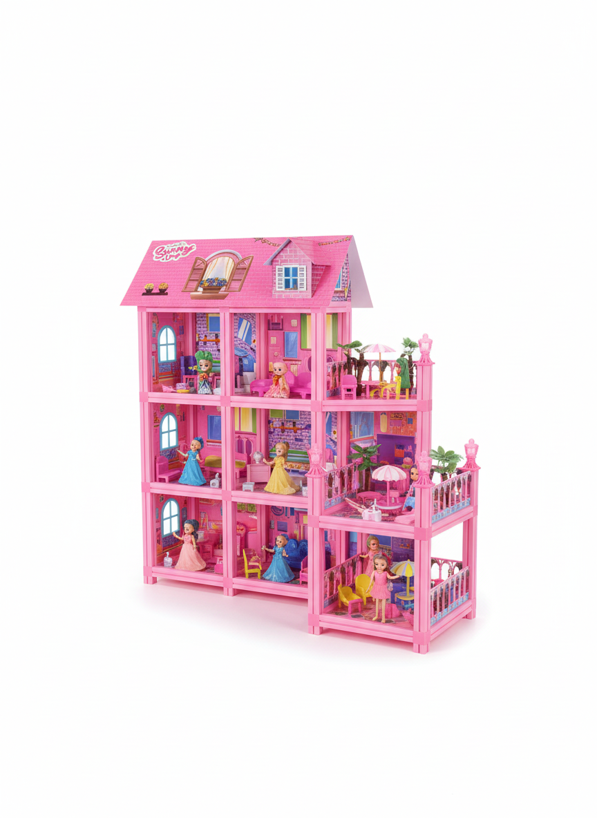 Big House sunny day Spark girls