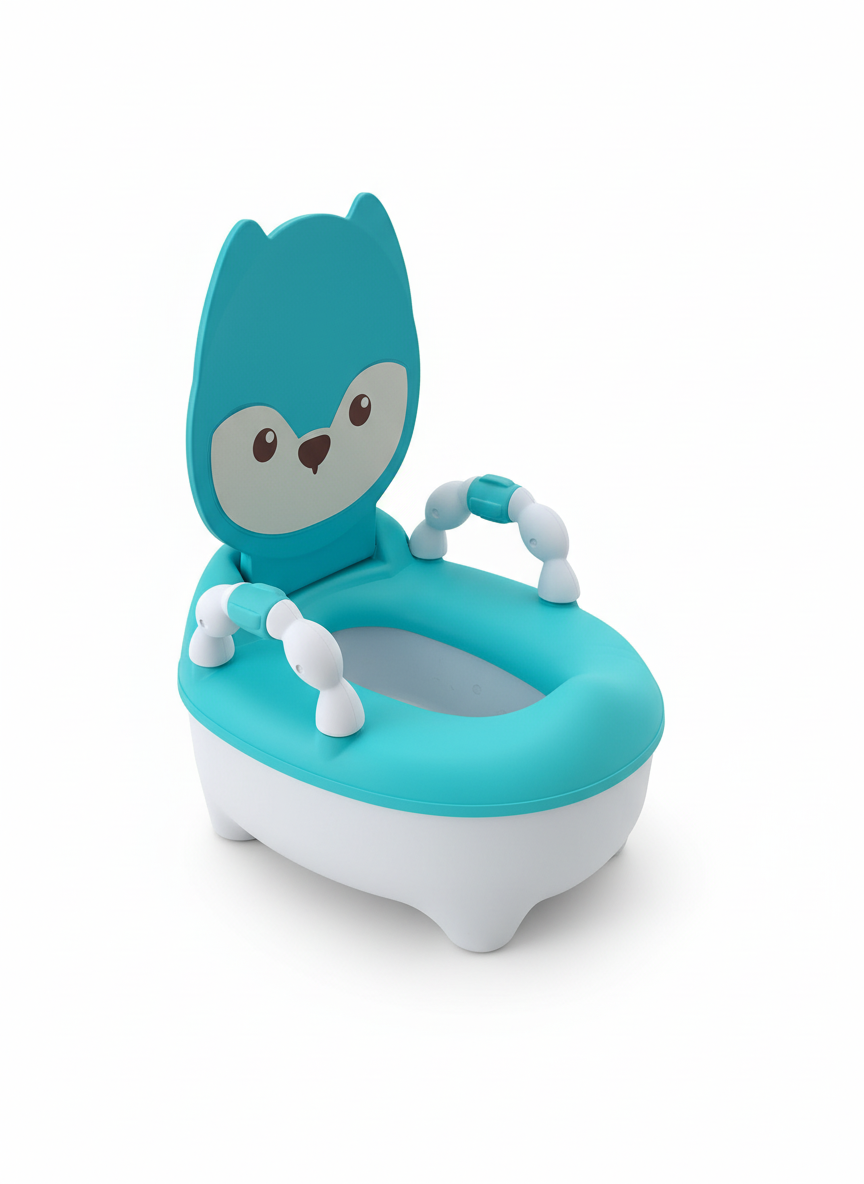 Baby Toilet Chair Bear Shape