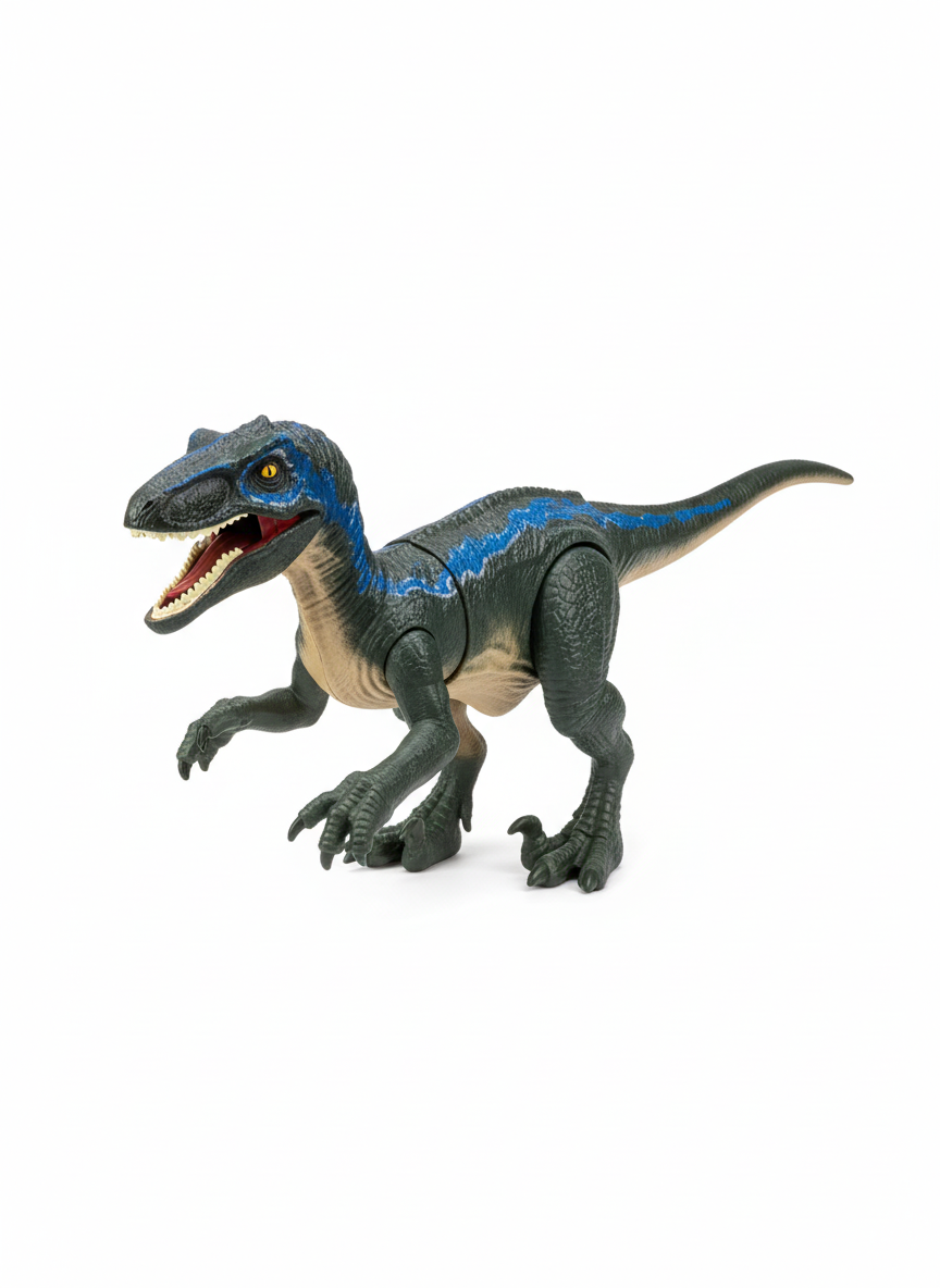 2.4G Remote Control Dinosaur Light And Sound Action Mist Velociraptor Dinosaurs