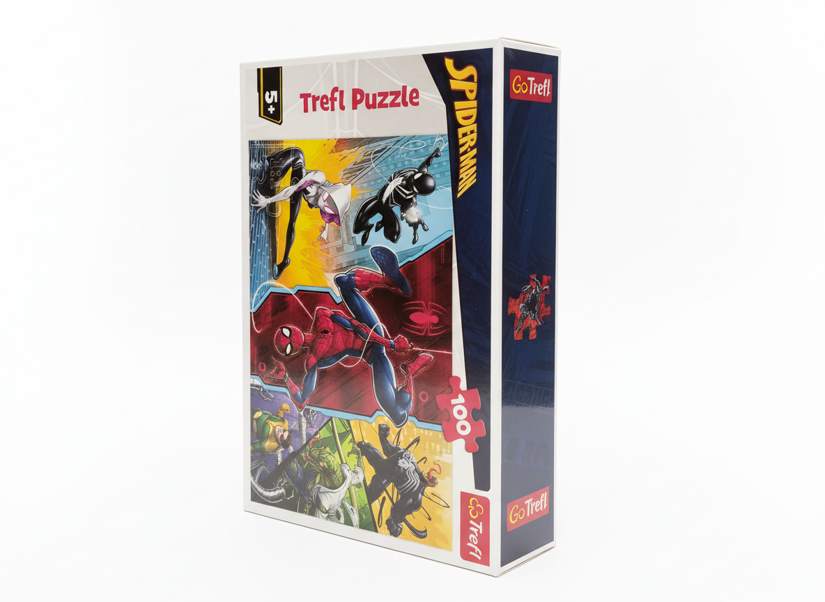 Marvel Spiderman Trefl Puzzle 100 PCS