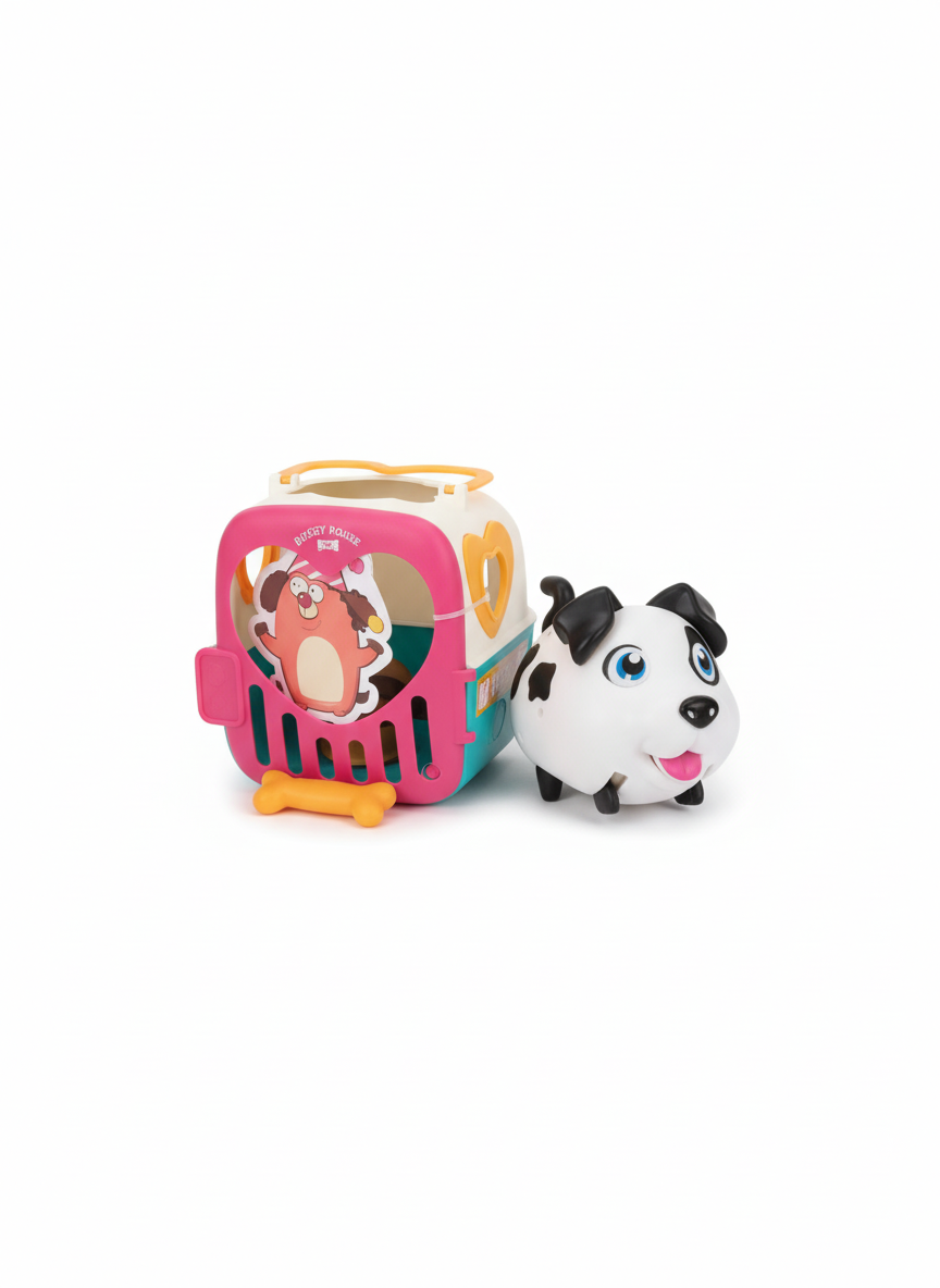 Doggy House Sound Activated Toy Doggy Music Storage