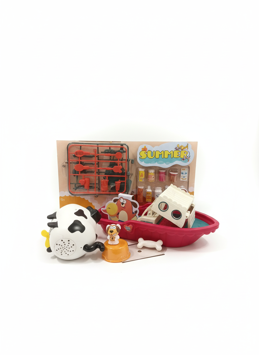 Doggy House Fun Activation Toy Fun Doggy Yacht