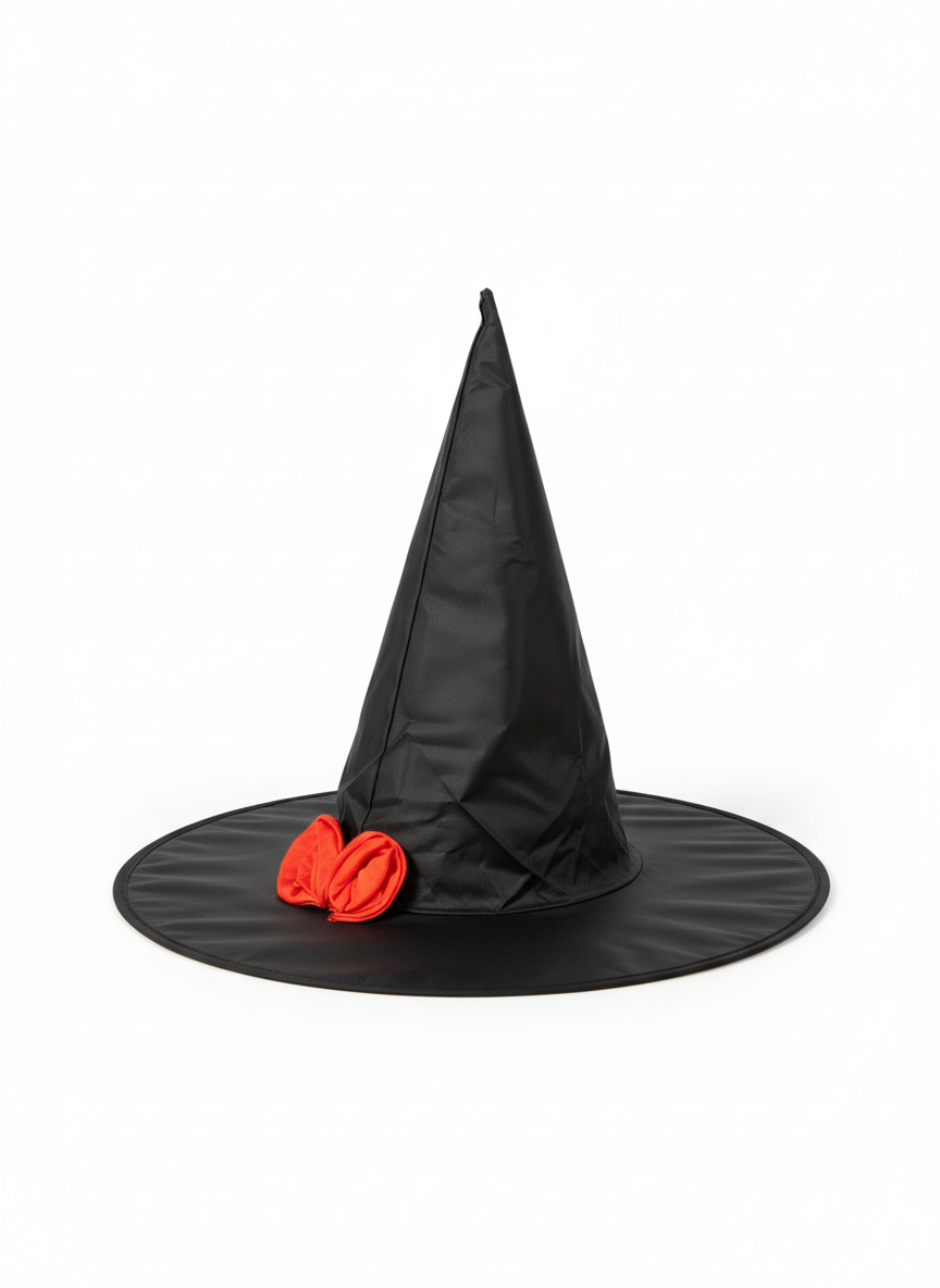 Halloween Witch Hat With Tie
