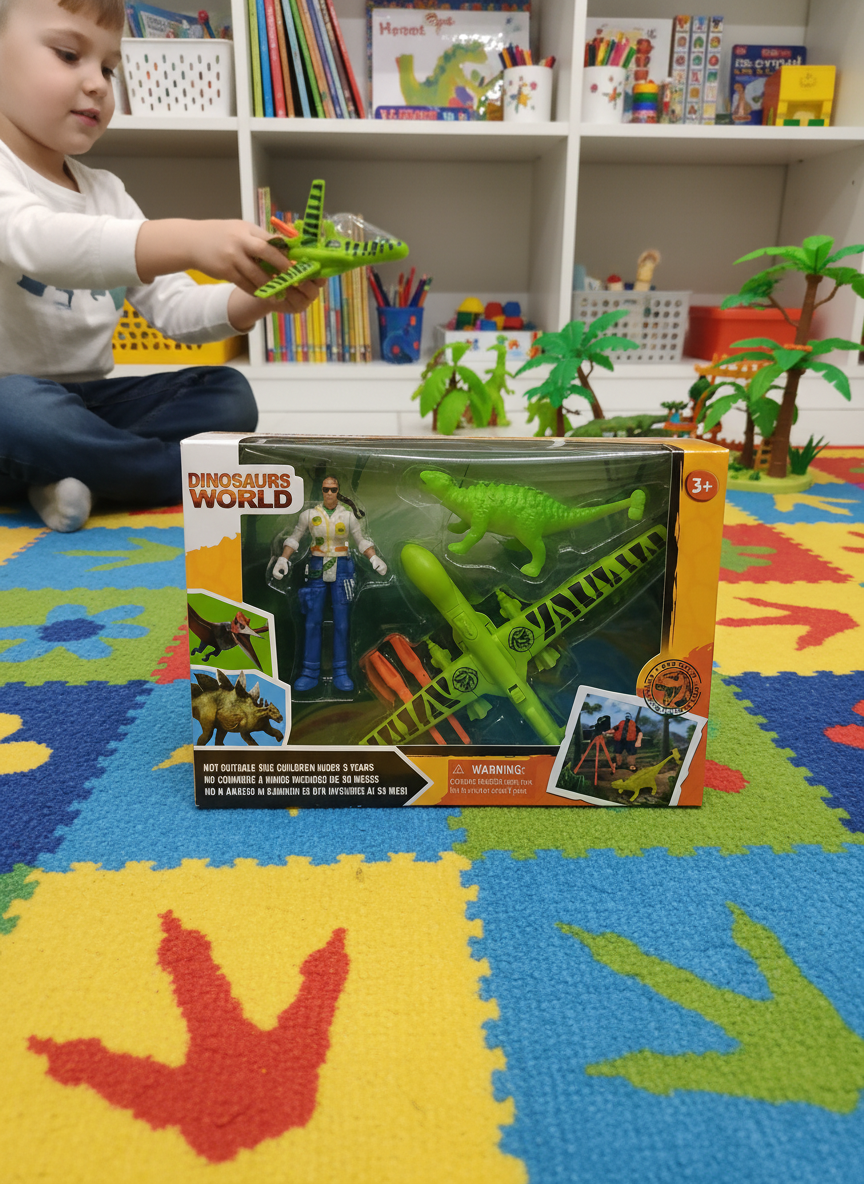 Dinosaurs World Action Figure Playset