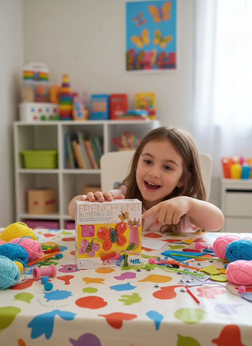 FRENCH KNIT BUTTERFLY KIT