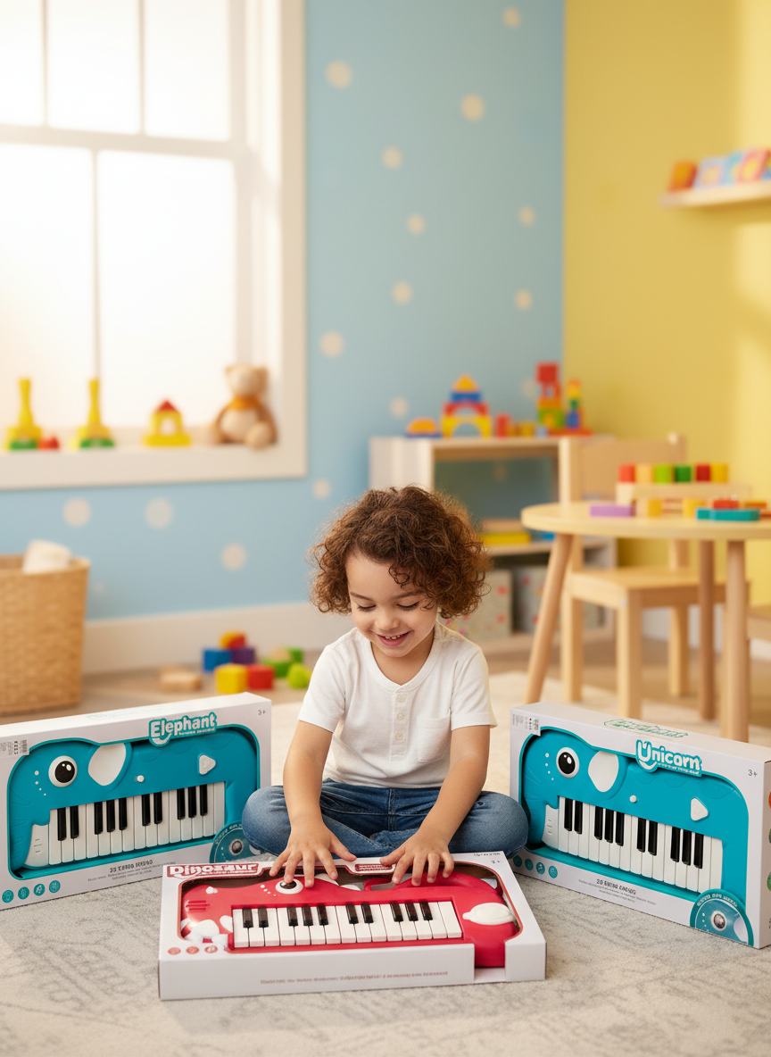 Elephant Electric Keyboard 25 Demo Songs
