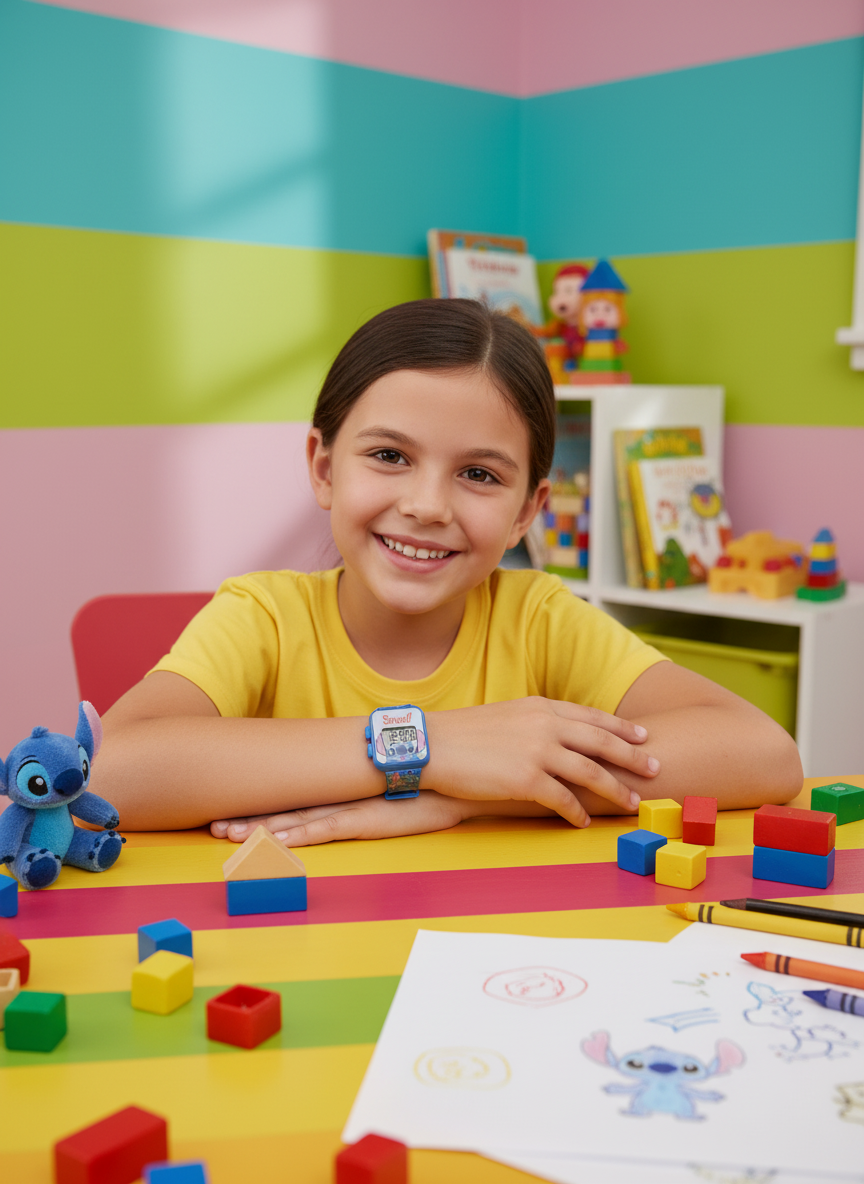 Stitch! LED Light Watch