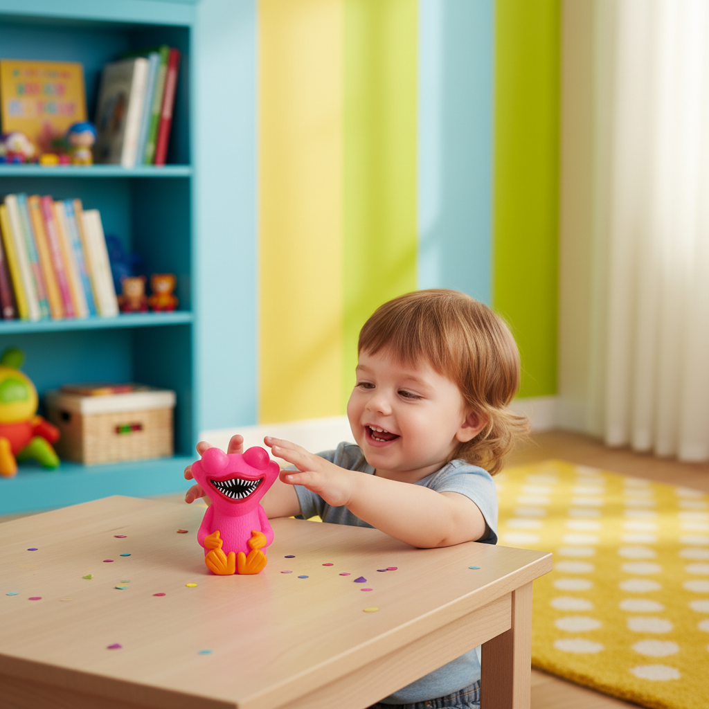 Pink Monster Fidget Toy