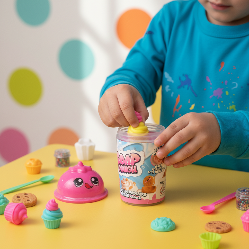 SOAP DOUGH MEGA PACK DOUGH & MOLDS ICECREAM AROMA