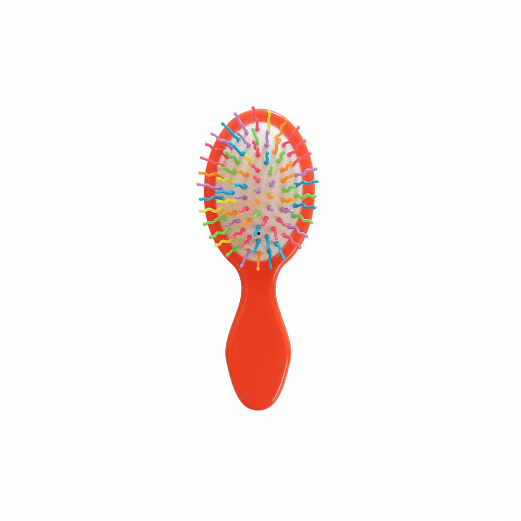 Rainbow Mini Detangling Hairbrush