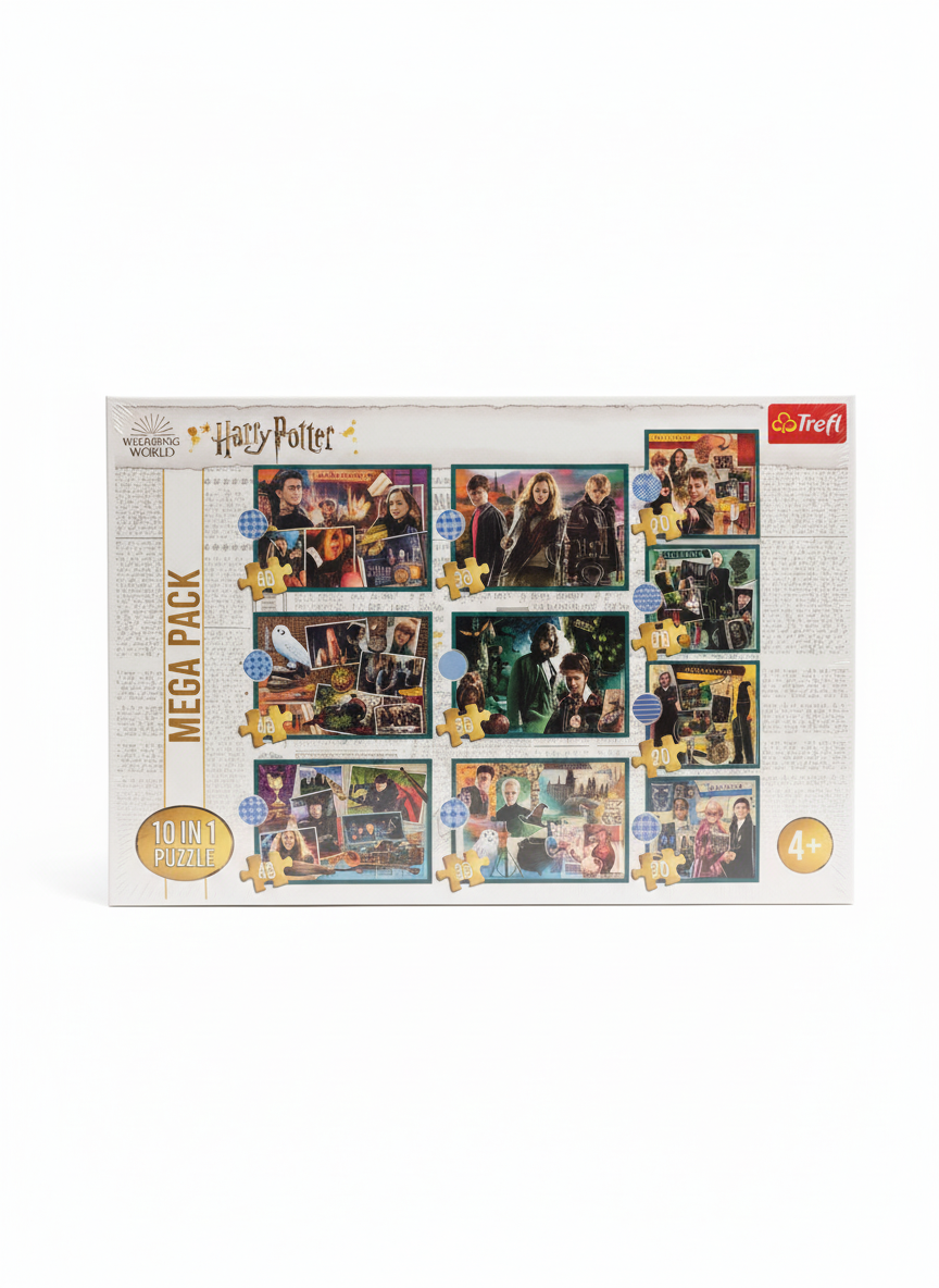 Harry Potter Trefl Puzzle 10 In 1 Mega Pack