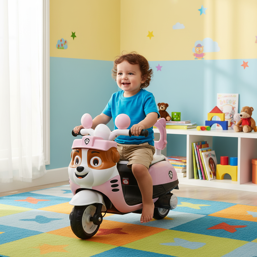 Kids' Pink Mini Rider Scooter