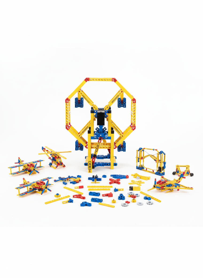 Inventor Engino Play To Invent Upgrade Set From 40 Models To 60 Models