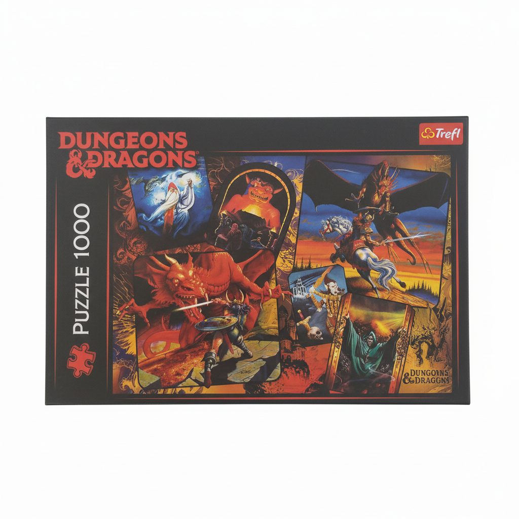 Dungeons & Dragons 1000 Piece Jigsaw Puzzle
