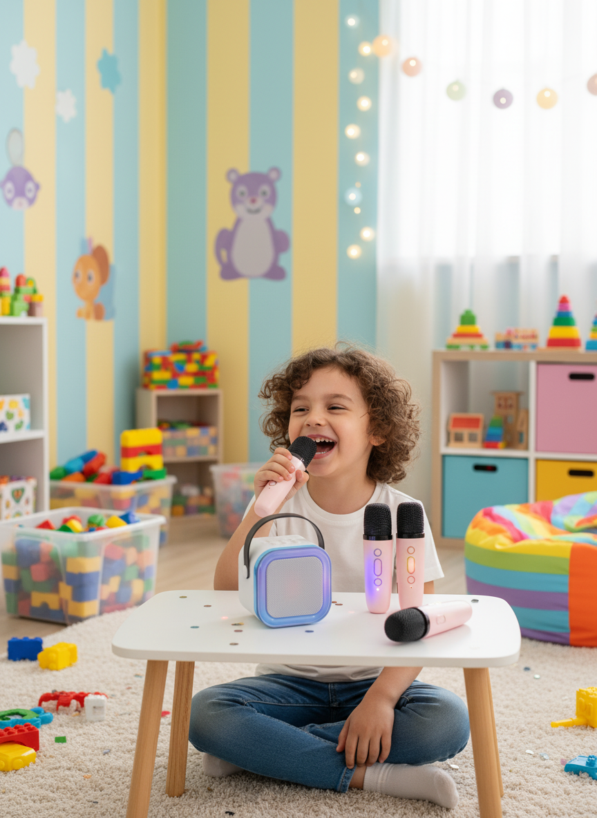 Colorful Karaoke Sound System