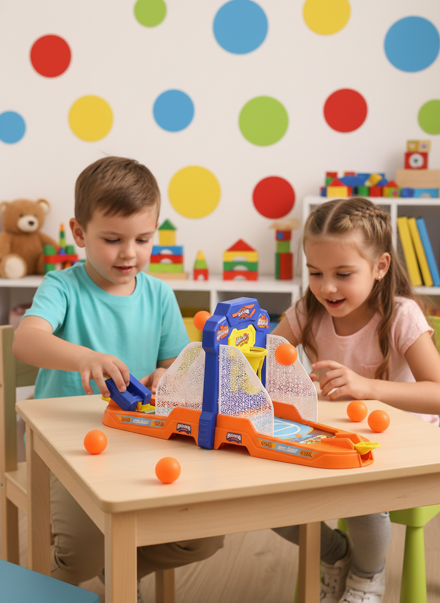 Double Basketball Table Basketball Game