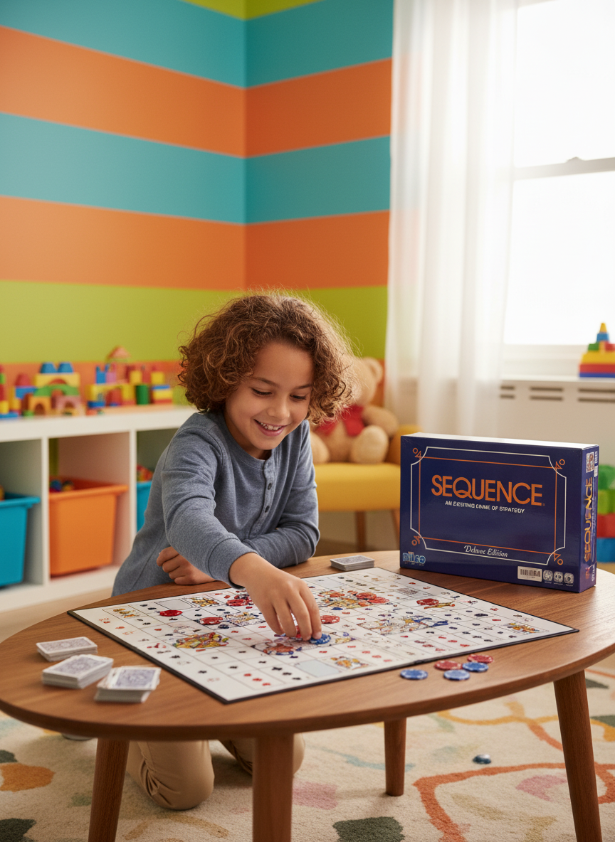 Sequence An Exciting Game Of Strategy Board Game