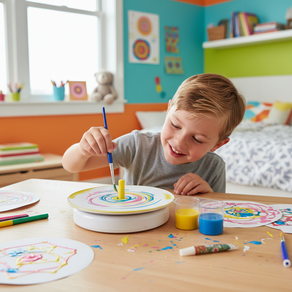 4M Little Craft Kits Spin Art Fun Creations