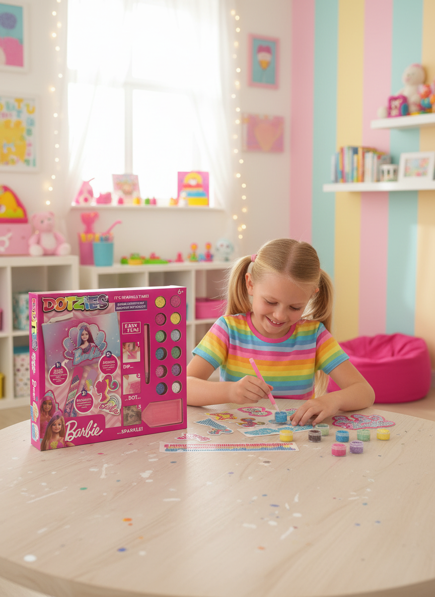 Barbie Activity Set Diamond Dotting Kit