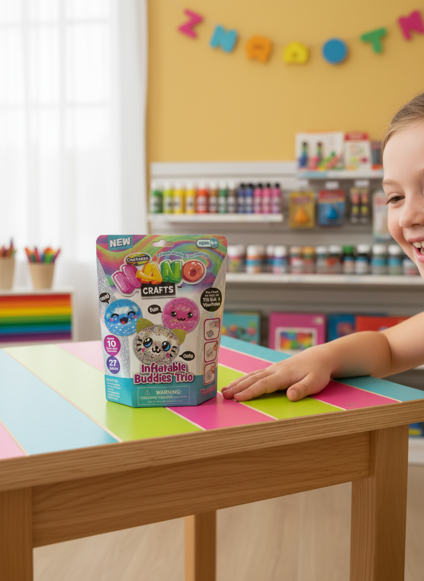 Inflatable Buddies Trio Nano Crafts