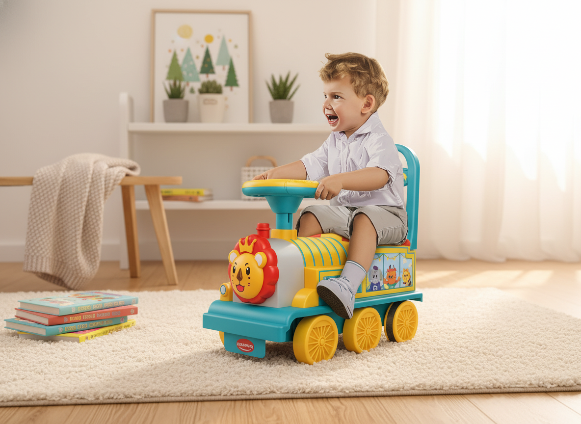 Musical Lion Children Train