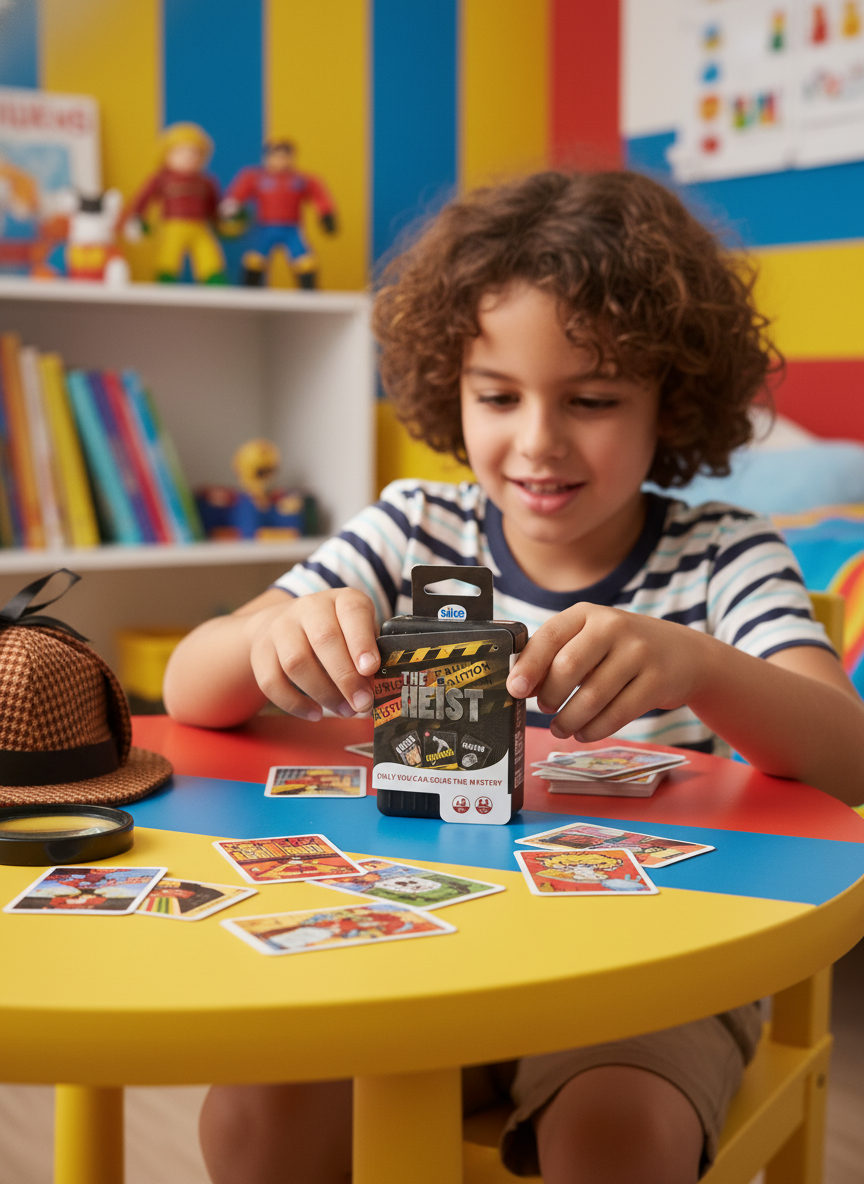 The Heist Only You Van Solve The Mystery Board Game