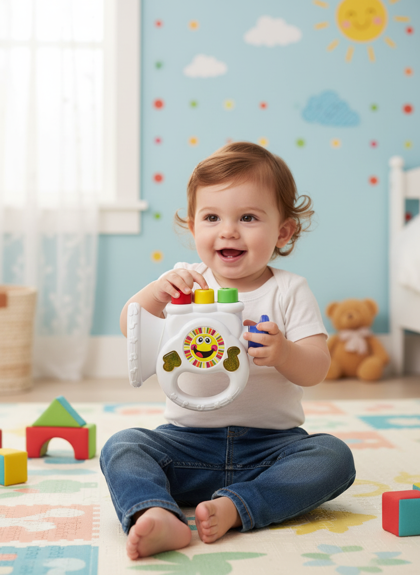 My 1ST Musical Trumpet Toy For Baby