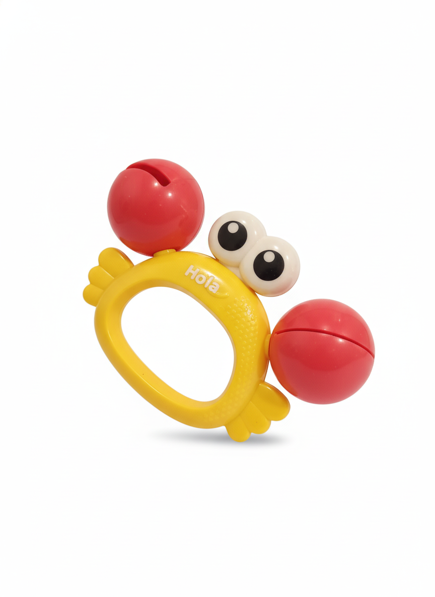 Animal Orchestra Crab Rattle 3-36 Months
