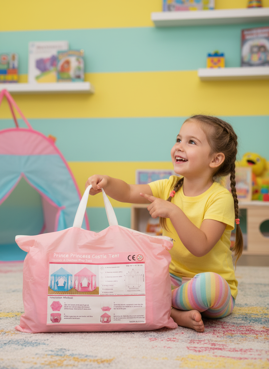 Princess Castle Tent Indoor And Outdoor