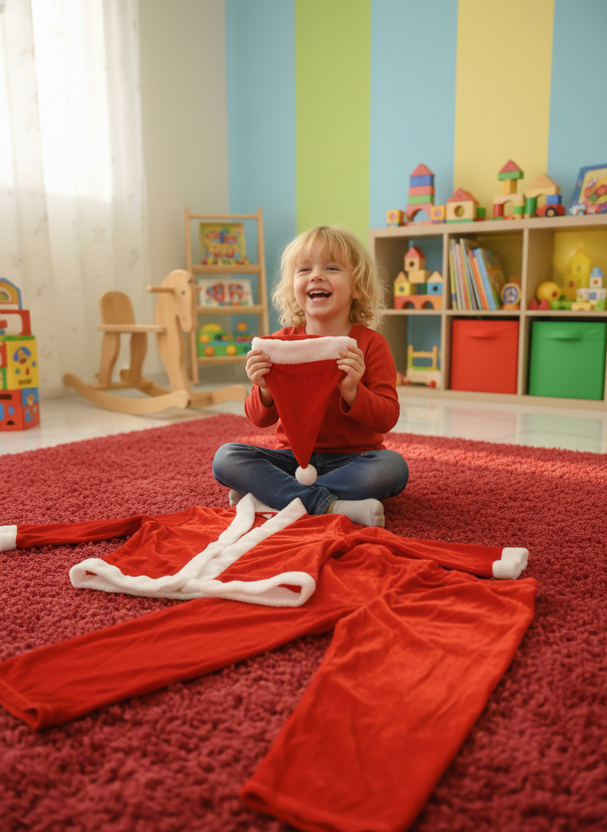 Classic Santa Claus Costume Set