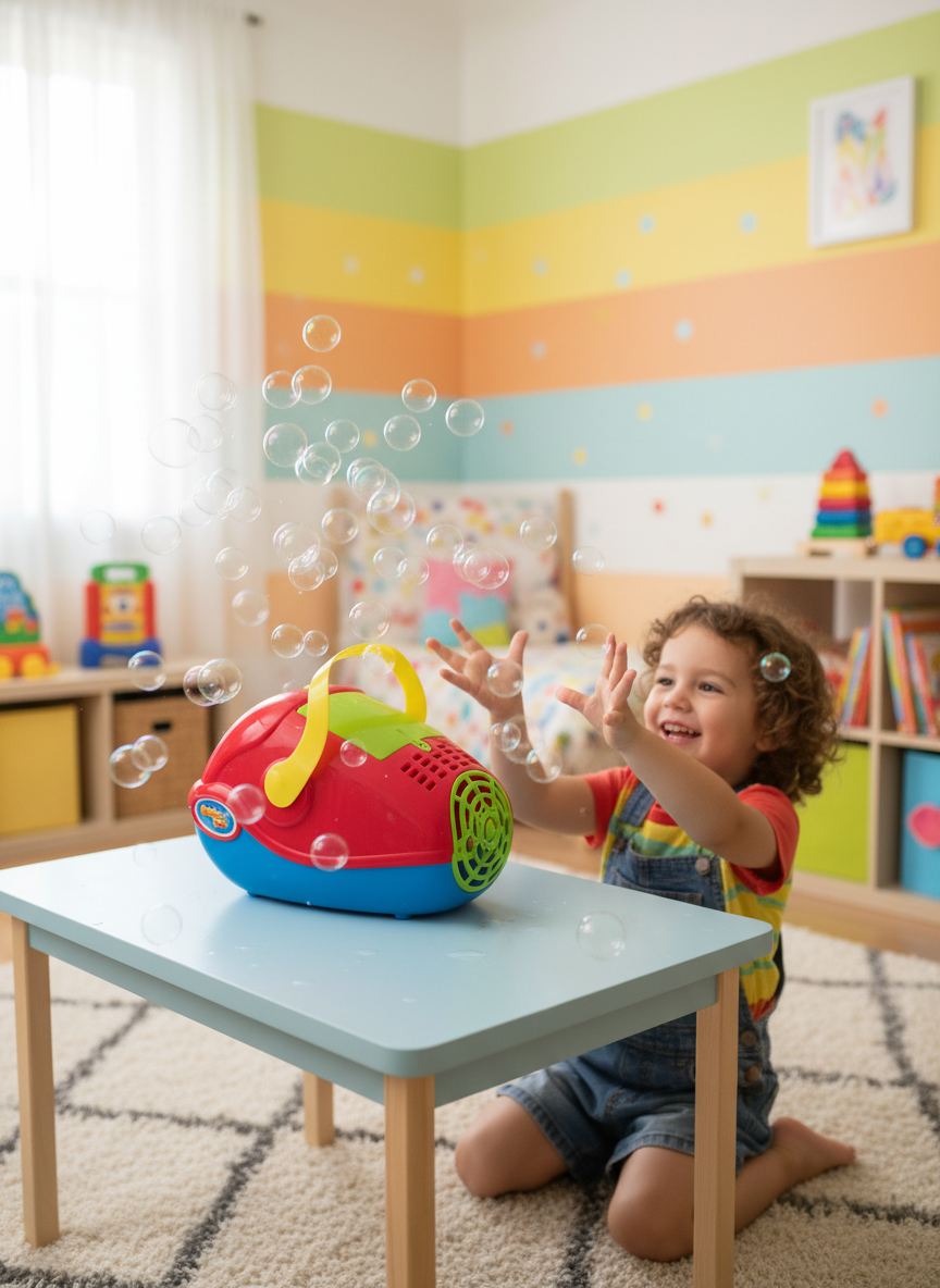 Bubble Machine Mini Bubble Maker 4 FI OZ 118 ML