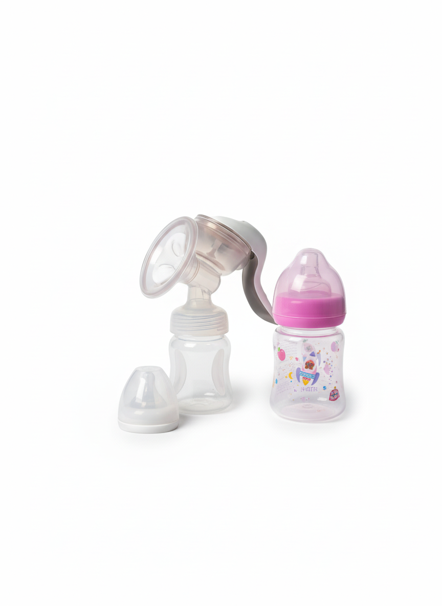 LA FRUTTA Manual Breast Pump Wide Neck