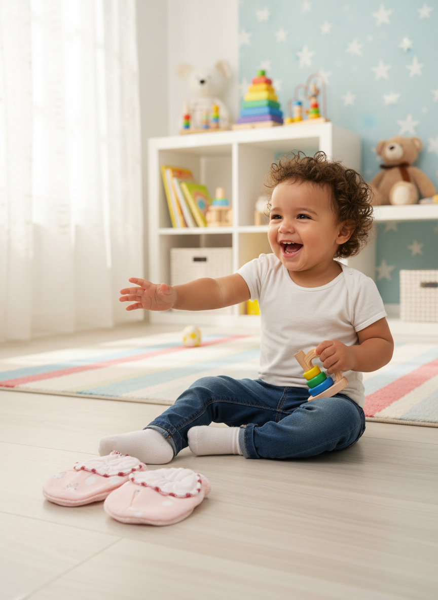 LAFRUTTA Baby Gloves and Socks Set
