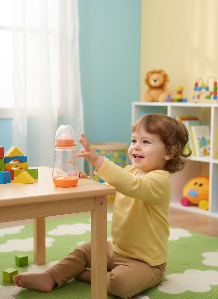 LA FRUTTA Plastic Feeding Bottle