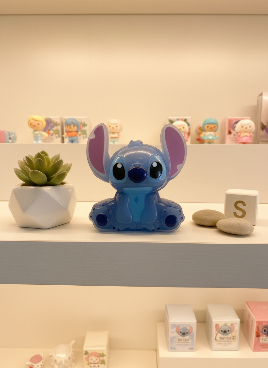 Stitch Slimy Container Includes Fun Confetti