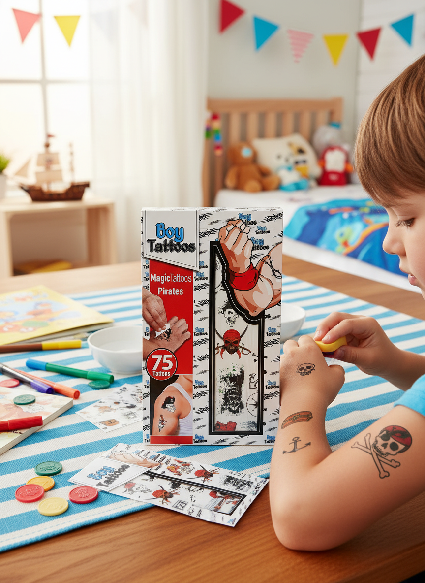 Boy Tattoos Magic Tattoos Pirates