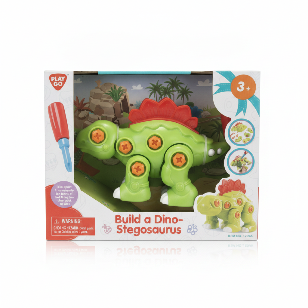 Play Go Build a Dino-Stegosaurus