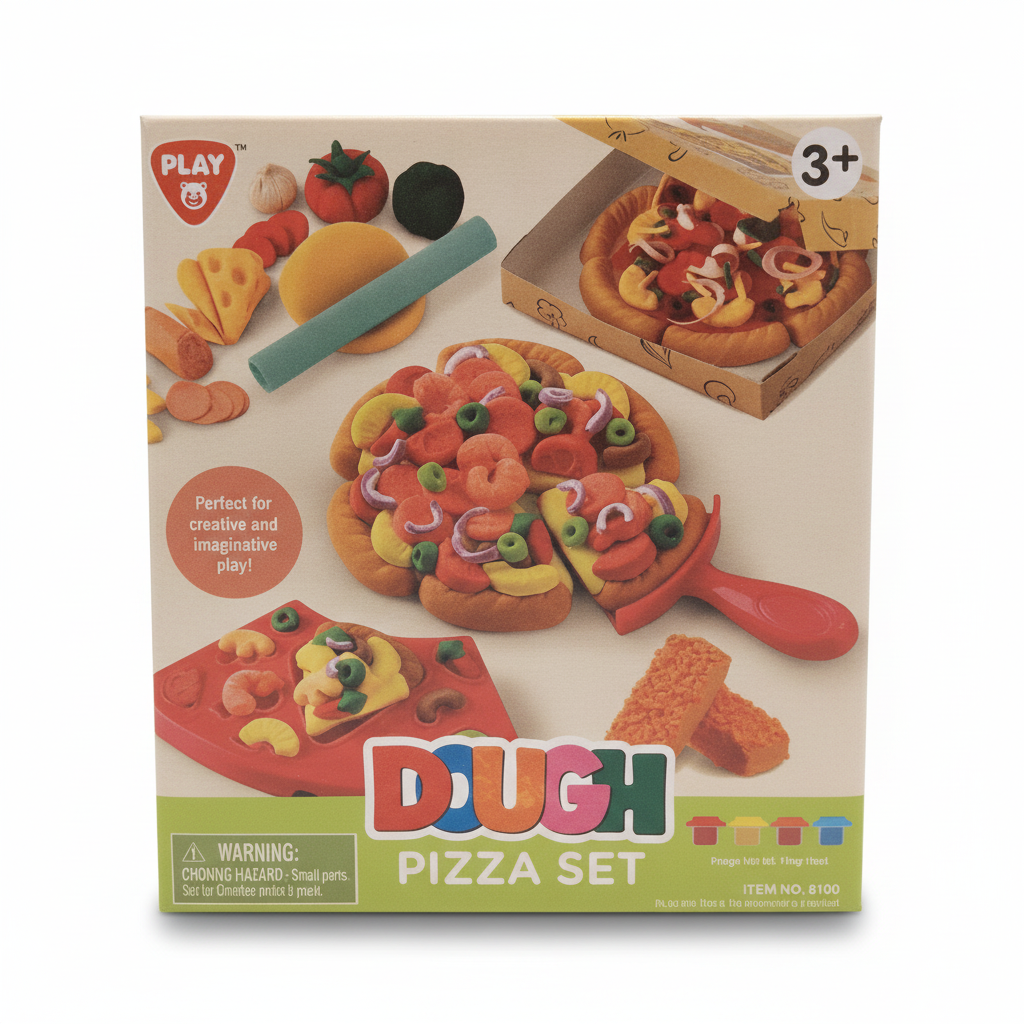PLAY DOUGH PIZZA SET
