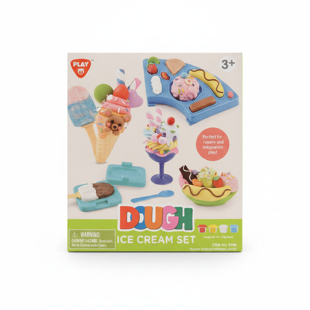 Play Dough Ice Cream Set